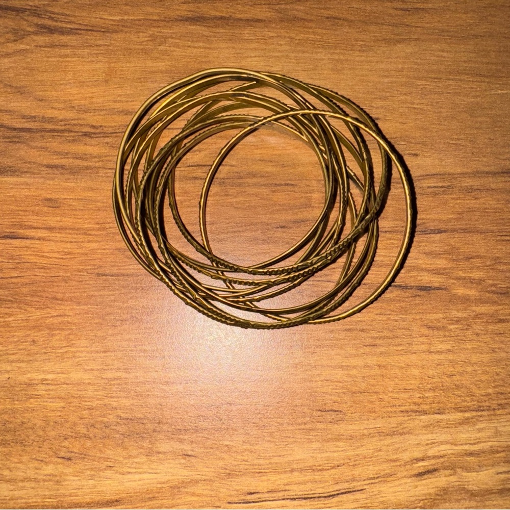 Gold Bangle Bracelets